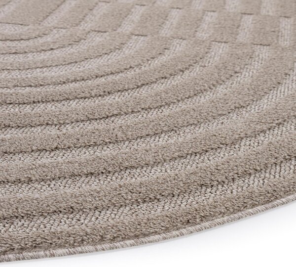 Οβάλ Χαλί (133x190) Royal Carpet Jazz 2972A Beige