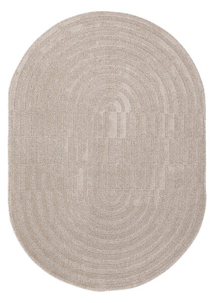 Οβάλ Χαλί (133x190) Royal Carpet Jazz 2972A Beige