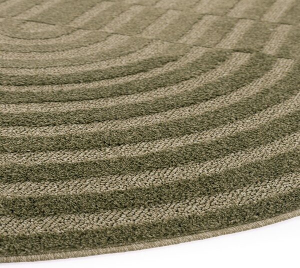 Οβάλ Χαλί (133x190) Royal Carpet Jazz 2972A Olive