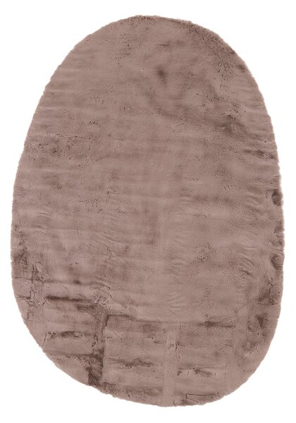 Οβάλ Χαλί Γούνινο (170x240) Royal Carpet Bunny Canvas Beige