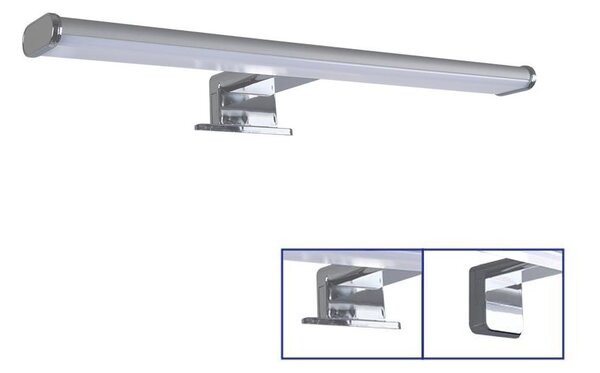 Prezent 70213 - Φωτιστικό καθρέφτη μπάνιου FONTEA DUALFIX LED/8W/230V IP44