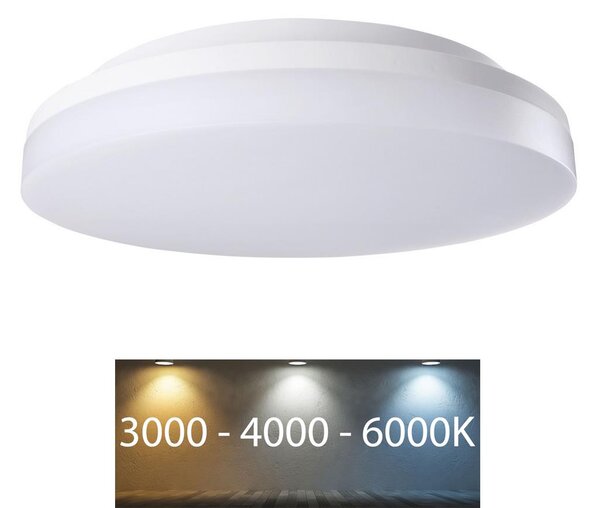 Rabalux - LED Φωτιστικό οροφής μπάνιου LED/24W/230V IP54 3000K/4000K/6000K