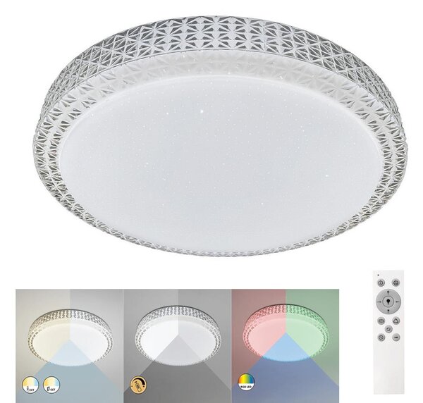 Rabalux - LED RGB Dimmable φωτιστικό οροφής LED/40W/230V 3000-6000K + RC