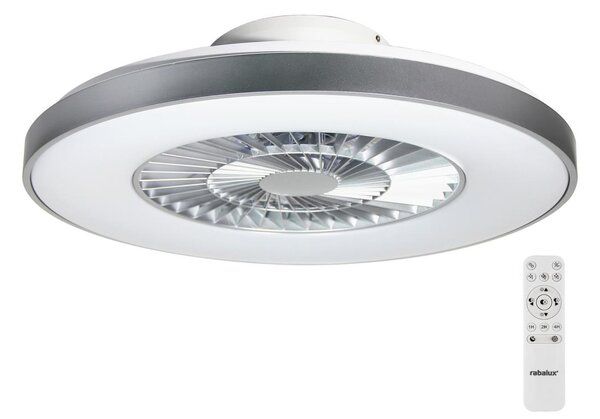 Rabalux - -Dimmable Φωτιστικό οροφής LED με ανεμιστήρα LED/40W/230V + RC