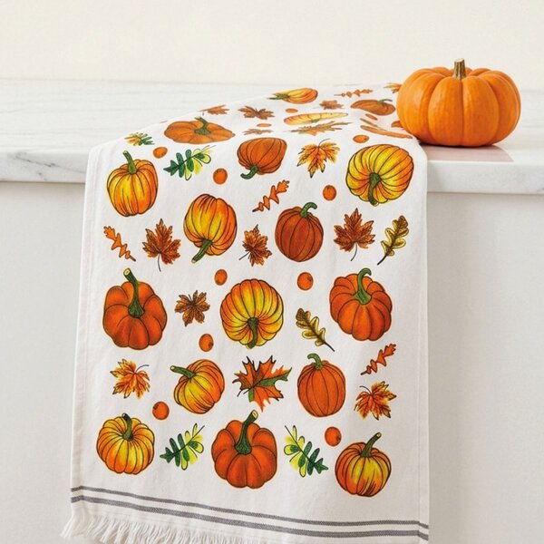 Ποτηρόπανα (Σετ 5τμχ) Rythmos Pumpkin