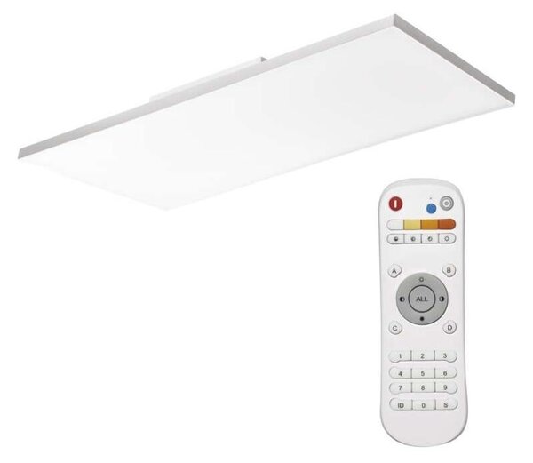 LED Dimmable φωτιστικό οροφής LED/24W/230V + RC ορθογώνιο 2700K-6000K