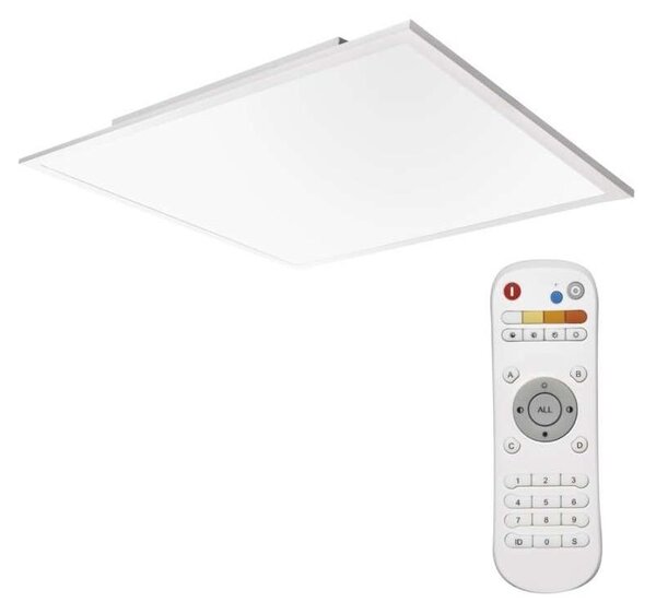 LED Dimmable φωτιστικό οροφής LED/40W/230V + RC τετράγωνο 2700K-6000K