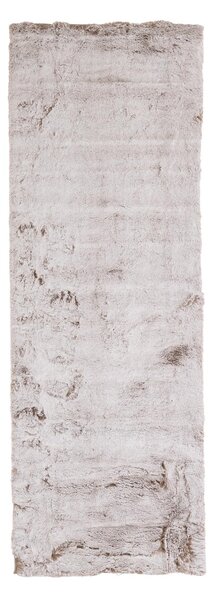 Χαλί Διαδρόμου Γούνινο (70x200) Royal Carpet Bunny Canvas Brown