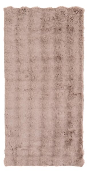 Χαλί Διαδρόμου Γούνινο (70x140) Royal Carpet Bunny Bubble Canvas Beige