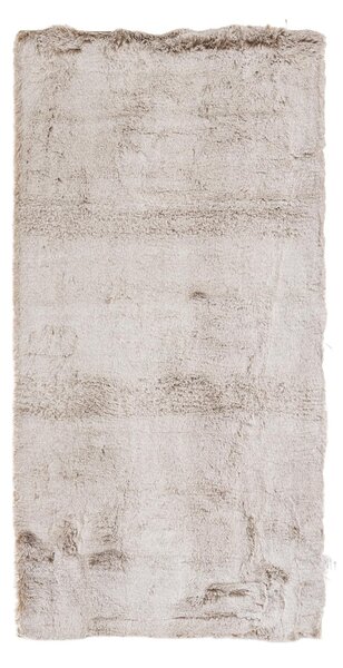 Χαλί Διαδρόμου Γούνινο (67x140) Royal Carpet Bunny Canvas Brown
