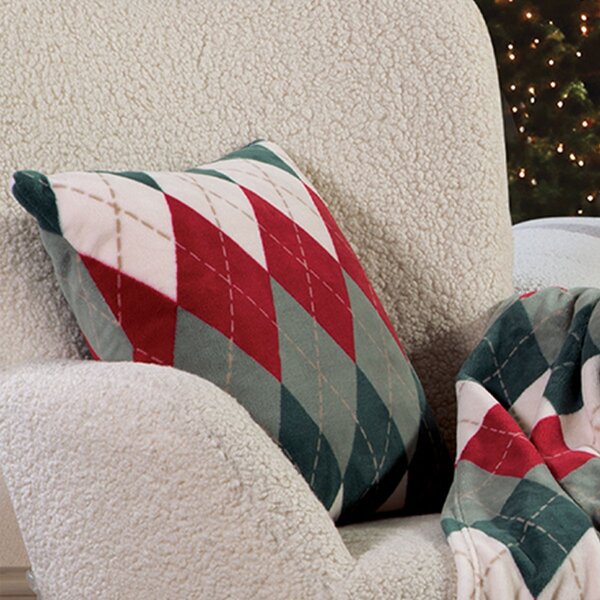 Χριστουγεννιάτικη Κουβέρτα Καναπέ Fleece (130x180) Nef-Nef Homeware Christmas Flake Bordo
