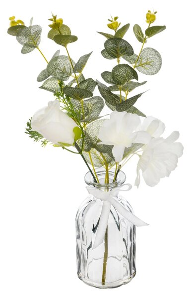 Τεχνητό Μπουκέτο Λουλουδιών Σε Βάζο (Φ22x41) A-S Eucalyptus 168546
