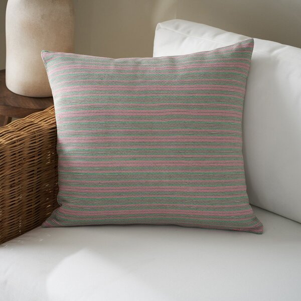 Διακοσμητική Μαξιλαροθήκη (50x50) Gofis Home Nymeria Pink Stripe 574/17