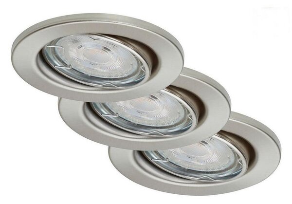 Briloner 7148-032-ΣET 3xLED Dimmable φωτιστικά μπάνιου 1xGU10/5W/230V IP23