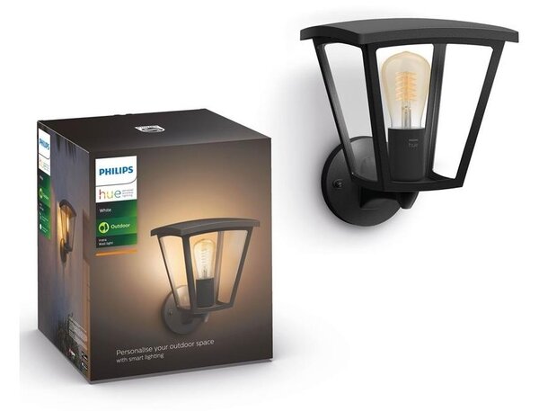 Philips - Εξωτερικό φωτιστικό τοίχου INARA Hue 1xE27/7W/230V Wi-Fi IP44