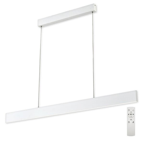 Top Light - Led Dimmable κρεμαστό φωτιστικό οροφής LED/30W/230V λευκό + RC