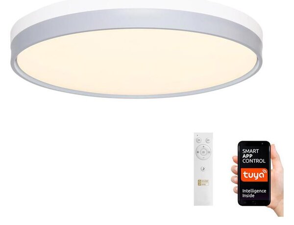 LED Dimmable φωτιστικό οροφής LED/48W/230V 2700-6500K Wi-Fi Tuya + RC