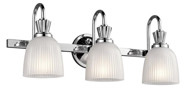 Elstead KL-CORA3-BATH - LED Επιτοίχιο φωτιστικό μπάνιου CORA 3xG9/3W/230V IP44