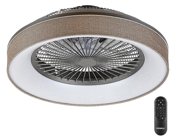 Rabalux 5420 - LED Dimmable φωτιστικό με ανεμιστήρα BENICIO LED/35W/230V + RC