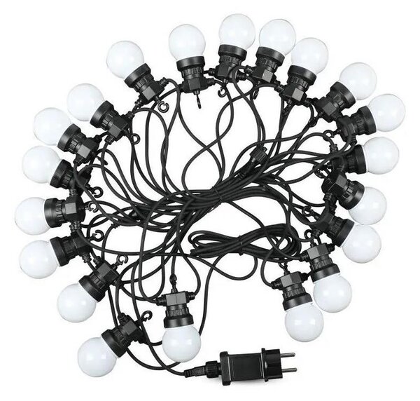 Λαμπάκια LED εξωτερικού χώρου STRING 10m 20xLED/0,5W/230V IP44 6000K