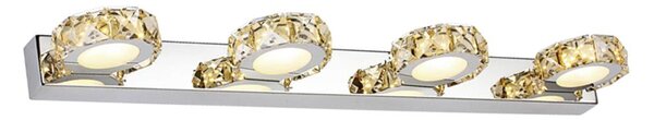 Klausen 146003 - Κρυστάλλινο φωτιστικό τοίχου LED CHAMPAGNE 4xLED/3W/230V