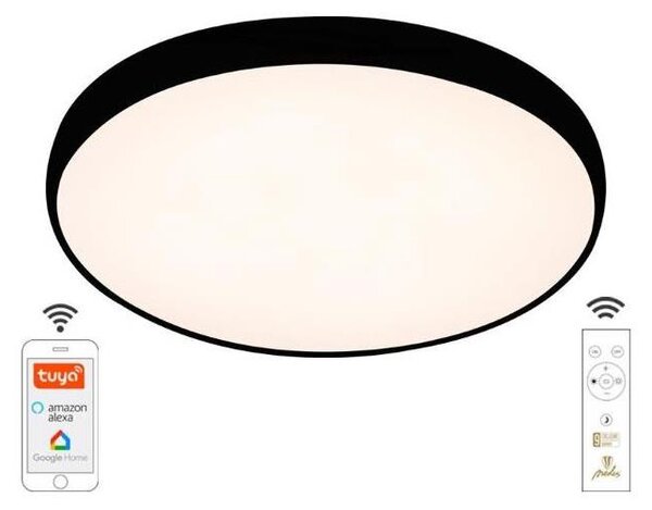 LED Dimmable φωτιστικό οροφής LED/48W/230V 2700-6500K Wi-Fi Tuya + RC