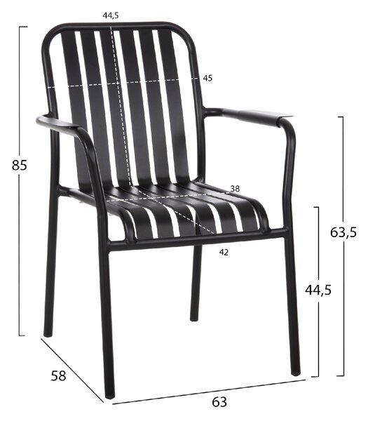 ΠΟΛΥΘΡΟΝΑ ΑΛΟΥΜΙΝΙΟΥ RACHEL HM6088.01 ΜΑΥΡΗ 63x58x85Υεκ