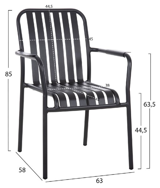 ΠΟΛΥΘΡΟΝΑ ΑΛΟΥΜΙΝΙΟΥ RACHEL HM6088.10 ΑΝΘΡΑΚΙ 63x58x85Υεκ