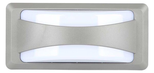 LED Επιτοίχιο φωτιστικό εξωτερικού χώρου LED/12W/230V 6400K IP65