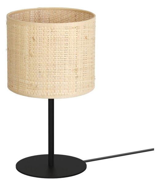 Επιτραπέζια λάμπα RATTAN 1xE27/60W/230V διάμετρος 18 cm rattan