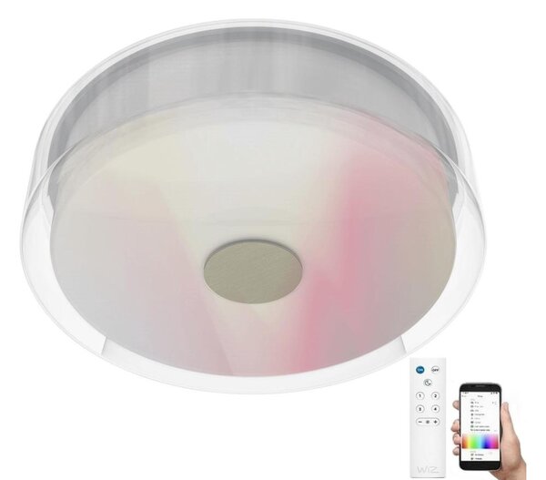 WiZ - RGBW Φωτιστικό οροφής dimming LUNAR LED/23W/230V IP23 Wi-Fi