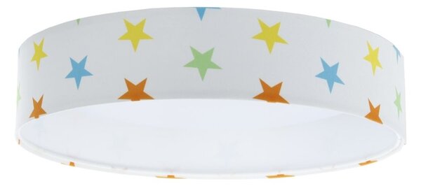 LED Dimmable φωτιστικό GALAXY KIDS LED/24W/230V αστέρια πολύχρωμο + RC