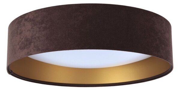 LED Dimmable φωτιστικό οροφής SMART GALAXY LED/24W/230V καφέ/χρυσό + RC