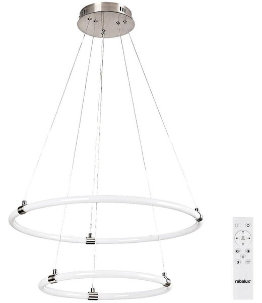 Rabalux 72009 - Led Dimmable κρεμαστό φωτιστικό οροφής IRELIA LED/55W/230V + RC