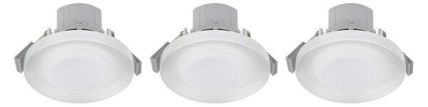 ΣΕΤ 3x LED RGB Χωνευτό φωτιστικό μπάνιου ARGON LED/7,3W/230V IP44 + RC