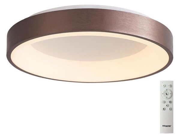 Azzardo AZ4990-LED Dimmable φωτιστικό οροφής SANTANA LED/50W/230V brown+RC