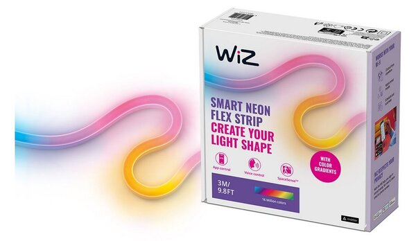 WiZ - Ταινία LED RGBW Dimmable 3m LED/24W/230V 2700-5000K Wi-Fi