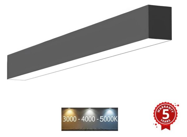 Sinclair LSM 12-20CCT - Φωτιστικό οροφής LED LSM LED/20W/230V 60 cm μαύρο