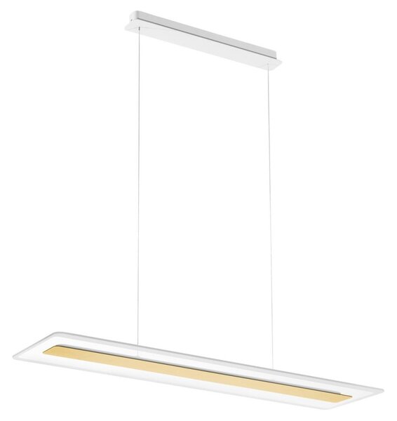 Linea Light 8939 - Κρεμαστό φωτιστικό οροφής LED ράγα ANTILE LED/45W/230V CRI 90 λευκό/χρυσό