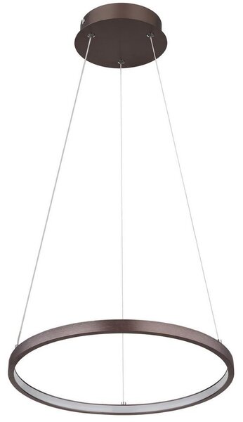 Globo 67192-19BR - Πολύφωτο LED με συρματόσχοινο RALPH LED/19W/230V καφέ