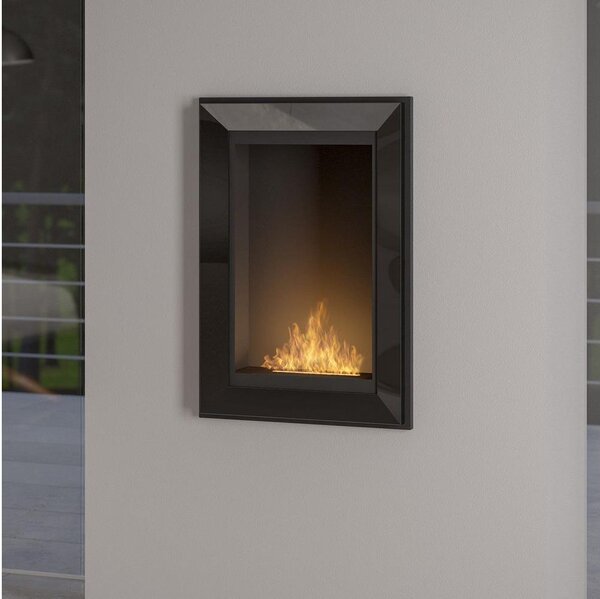 InFire - Built-in Τζάκι BIO 79x55 cm 3kW μαύρο