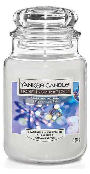 Yankee Candle - Αρωματικό κερί SPARKLING HOLIDAY μεγάλο 538g 110-150 ώρες