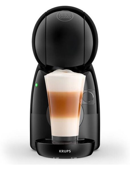 Krups - Καφετιέρα για κάψουλες NESCAFÉ DOLCE GUSTO PICCOLO XS 1600W μαύρο