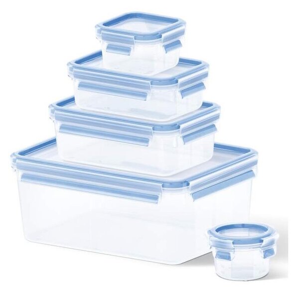 Tefal - Σετ of food containers 5 τμχ MASTER SEAL FRESH μπλε