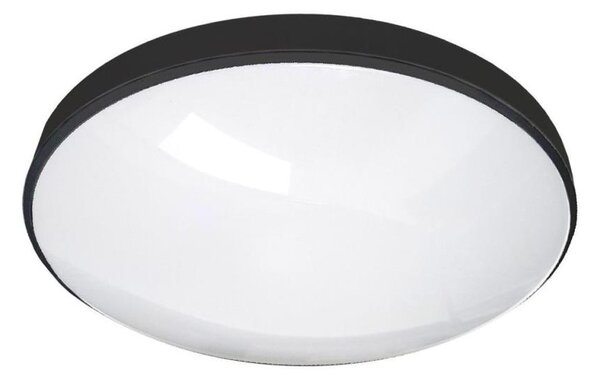 Φωτιστικό οροφής μπάνιου LED CIRCLE LED/12W/230V 4000K διάμετρος 25 cm IP44 μαύρο