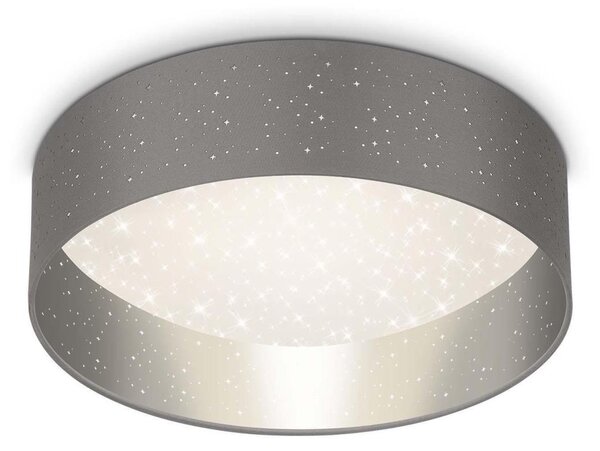 Briloner 3882-014 - Φωτιστικό οροφής LED MAILA STARRY LED/18W/230V γκρι/ασημί