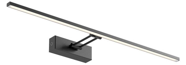 Redo 01-3463 - Φωτιστικό πίνακα LED LINEAR LED/8W/230V 60,5 cm CRI 92 μαύρο