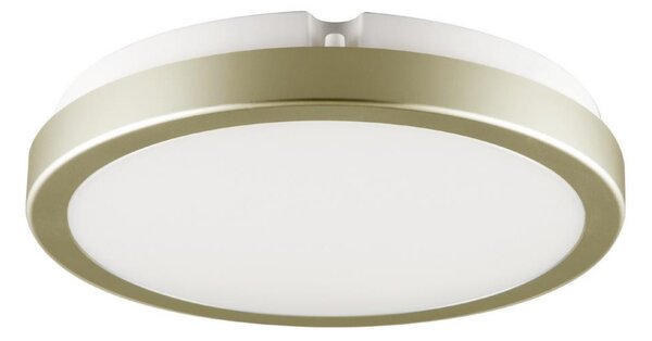 Brilagi - Φωτιστικό οροφής μπάνιου LED PERA LED/18W/230V διάμετρος 22 cm IP65 χρυσαφί