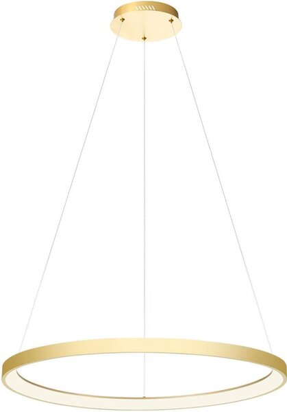 Redo 01-2676-Led Dimmable κρεμαστό φωτιστικό οροφής ICONIC LED/60W/230V διάμετρος 78 cm χρυσαφί