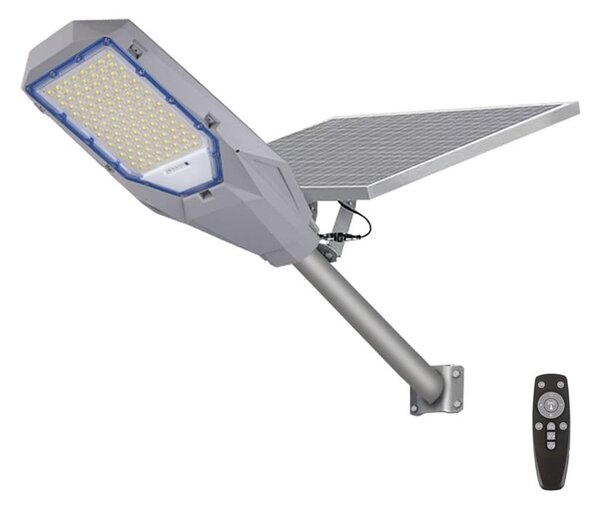 LED Dimmable προβολέας με ένα solar panel LED/200W/20000 mAh 6500K IP65 γκρι